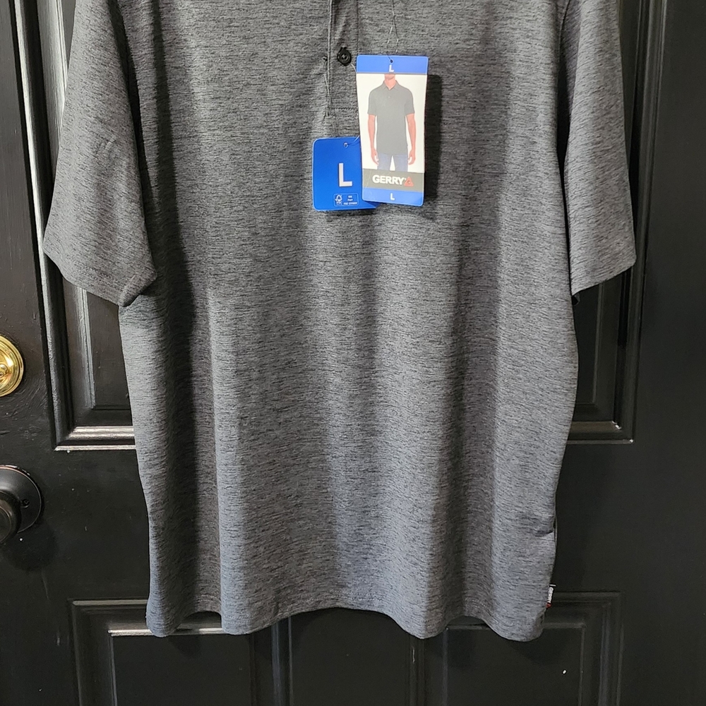 Gerry Weber Men's Gray Polo Shirt